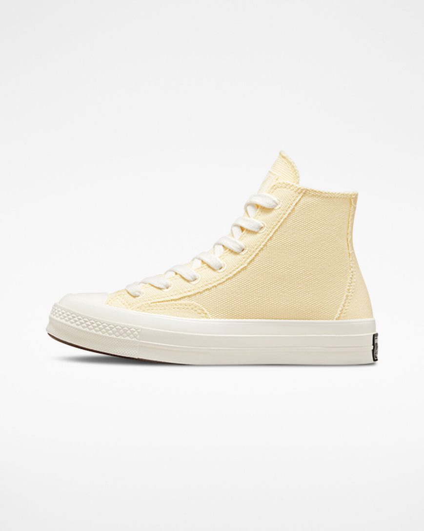 Tenisi Inalti Dama Converse Chuck 70 Raw Edge Bej | RO EFCWT571